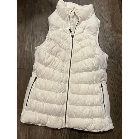 Tangerine Women's Ivory Puffer Vest - Picture 1 of 4